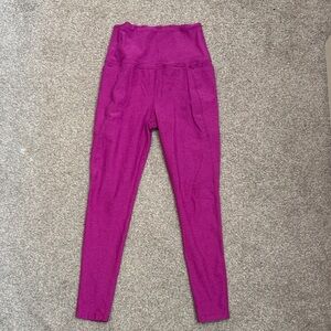 Beyond Yoga high waist pink pants